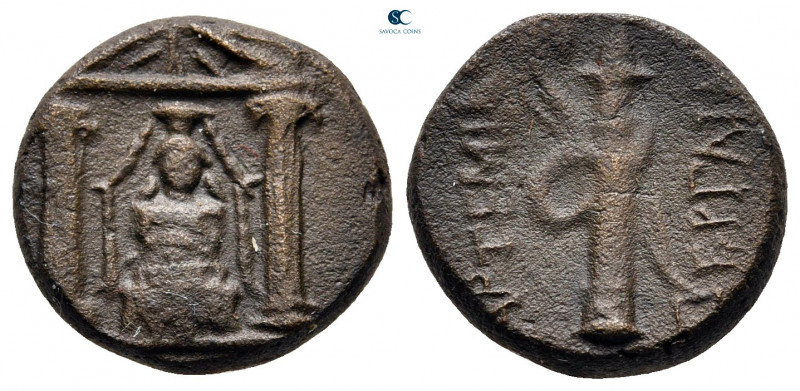 Pamphylia. Perge circa 50-30 BC. 
Bronze Æ

15 mm, 4,17 g



very fine