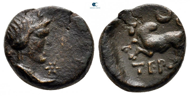 Pisidia. Termessos Major circa 100-0 BC. 
Bronze Æ

12 mm, 2,38 g



very...