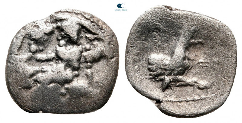 Lycaonia. Laranda circa 324-323 BC. 
Obol AR

11 mm, 0,69 g



very fine
