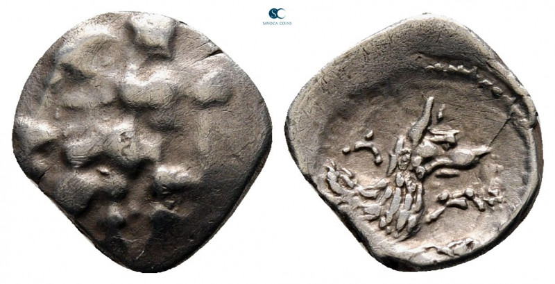 Lycaonia. Laranda circa 324-323 BC. 
Obol AR

11 mm, 0,56 g



very fine