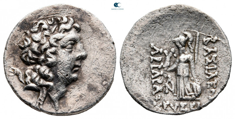 Kings of Cappadocia. Mint A (Eusebeia under Mt.Argaios). Ariarathes IX Eusebes P...