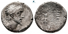 Kings of Cappadocia. Eusebeia-Mazaka. Ariobarzanes III Eusebes Philoromaios 52-42 BC. Drachm AR