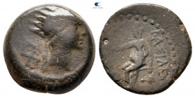 Seleukid Kingdom. Seleukeia on Tigris. Antiochos IV Epiphanes 175-164 BC. Bronze Æ