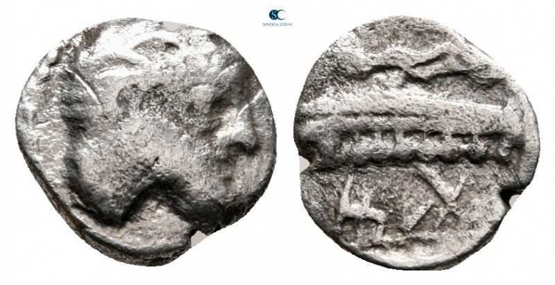 Phoenicia. Arados circa 380-350 BC. 
Obol AR

9 mm, 0,64 g



nearly very...