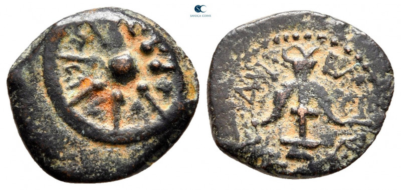 Judaea. Jerusalem. Hasmoneans. Alexander Jannaios (Yehonatan) 103-76 BC. 
Pruta...