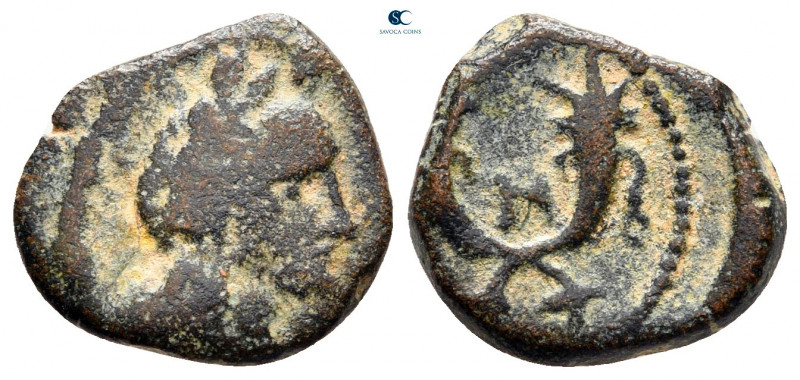 Nabataean Kingdom. Petra. Aretas IV 9 BC-AD 40. 
Bronze Æ

14 mm, 2,35 g

...