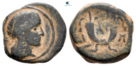 Nabataean Kingdom. Petra. Syllaios 9 BC-AD 40. Bronze Æ