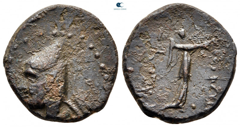 Kings of Sophene. Arkathiokerta (?) mint. Arkathias I after 150 BC. 
Tetrachalk...