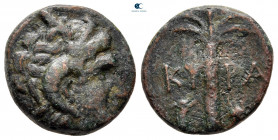Cyrenaica. Cyrene. Time of Magas, as King of Cyrene 282-261 BC. Bronze Æ