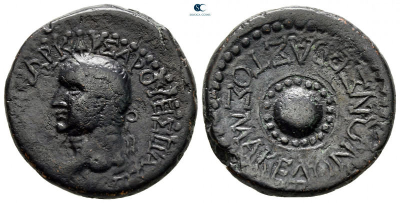 Macedon. Koinon of Macedon. Vespasian AD 69-79. 
Bronze Æ

24 mm, 8,33 g

...