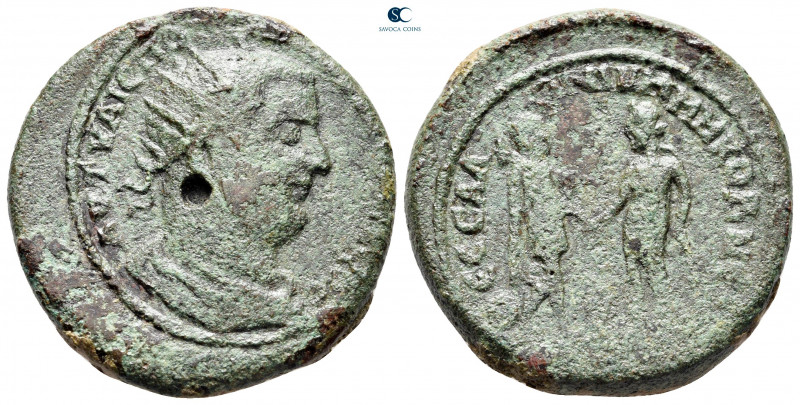Macedon. Thessalonica. Valerian I AD 253-260. 
Bronze Æ

30 mm, 16,96 g


...