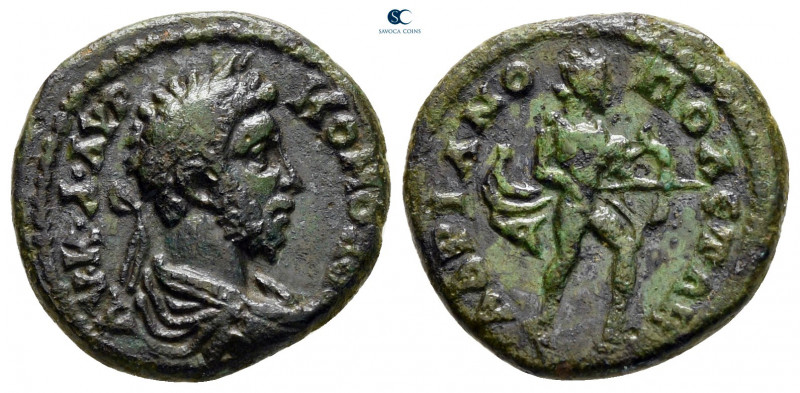 Thrace. Hadrianopolis. Commodus AD 180-192. 
Bronze Æ

17 mm, 2,85 g



v...