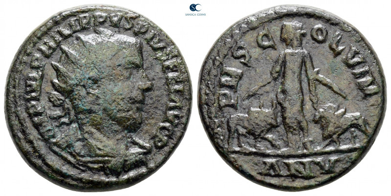 Moesia Superior. Viminacium. Gordian III AD 238-244. 
Bronze Æ

23 mm, 8,58 g...