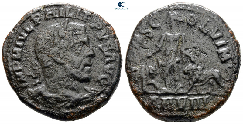 Moesia Superior. Viminacium. Philip I Arab AD 244-249. 
Bronze Æ

29 mm, 16,3...