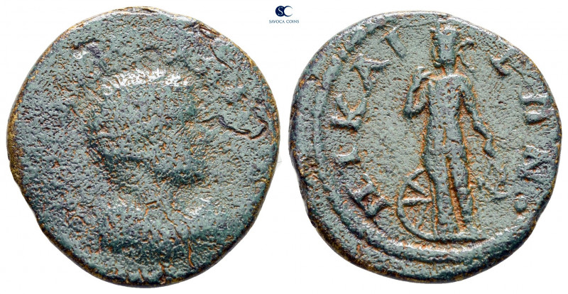 Bithynia. Nikaia. Geta AD 198-211. 
Bronze Æ

22 mm, 5,09 g



fine