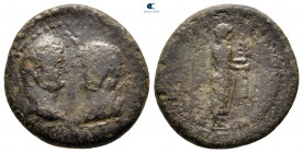 Aiolis. Elaia. Titus and Domitian, as Caesars AD 69-81. Bronze Æ