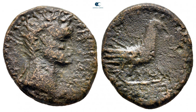 Phrygia. Amorion. Augustus 27 BC-AD 14. 
Bronze Æ

18 mm, 3,57 g



fine