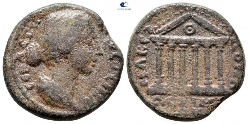 Phrygia. Dokimeion. Faustina II AD 147-175. 
Bronze Æ

26 mm, 10,03 g



...