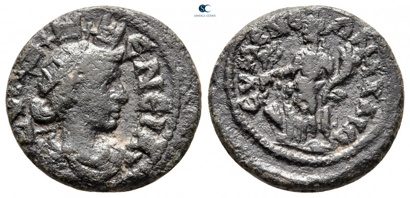Phrygia. Eumeneia - Fulvia. Pseudo-autonomous issue AD 193-235. 
Bronze Æ

16...