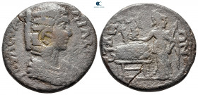 Pamphylia. Side. Julia Maesa. Augusta AD 218-224. Bronze Æ