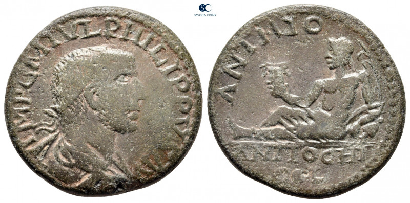 Pisidia. Antioch. Philip I Arab AD 244-249. 
Bronze Æ

25 mm, 8,58 g



n...