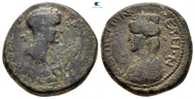 Galatia. Koinon of Galatia. Tiberius AD 14-37. Bronze Æ