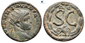 Seleucis and Pieria. Antioch. Elagabal AD 218-222. Bronze Æ