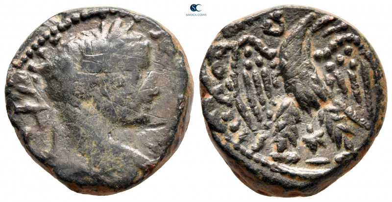 Seleucis and Pieria. Antioch. Elagabal AD 218-222. 
Billon-Tetradrachm

20 mm...