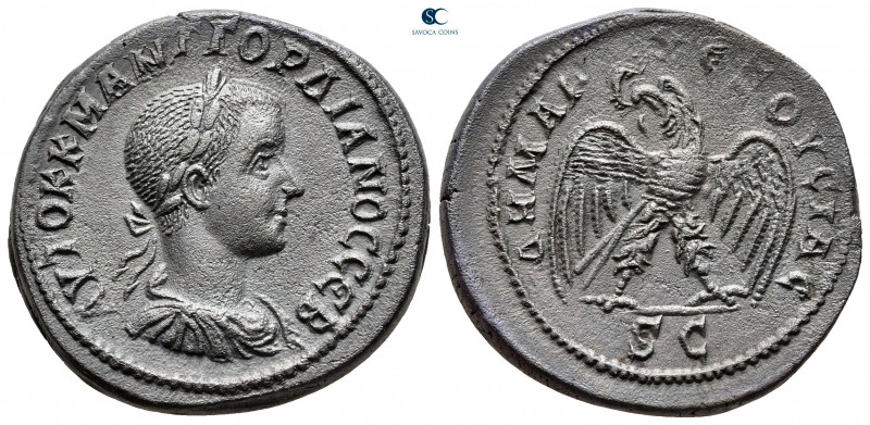 Seleucis and Pieria. Antioch. Gordian III AD 238-244. 
Billon-Tetradrachm

28...