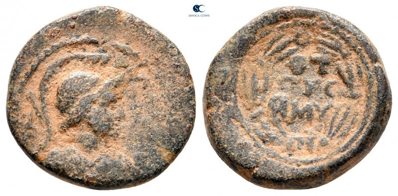 Seleucis and Pieria. Philadelphia. Pseudo-autonomous issue AD 78-79. 
Bronze Æ...