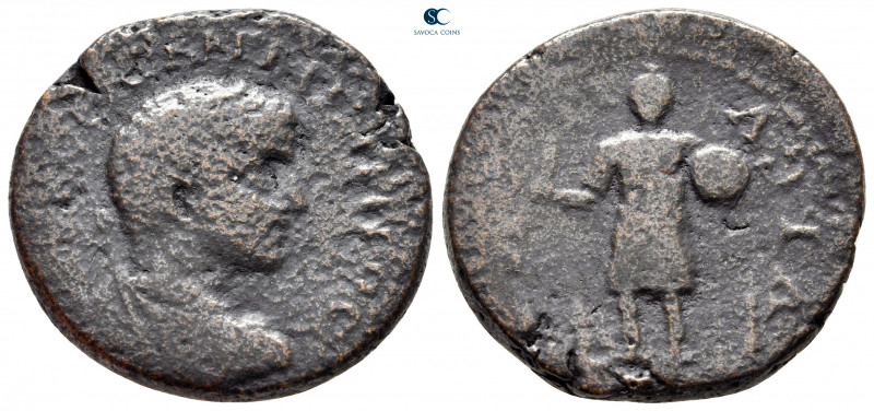 Arabia. Rabbathmoba. Caracalla AD 198-217. 
Bronze Æ

26 mm, 12,54 g



f...