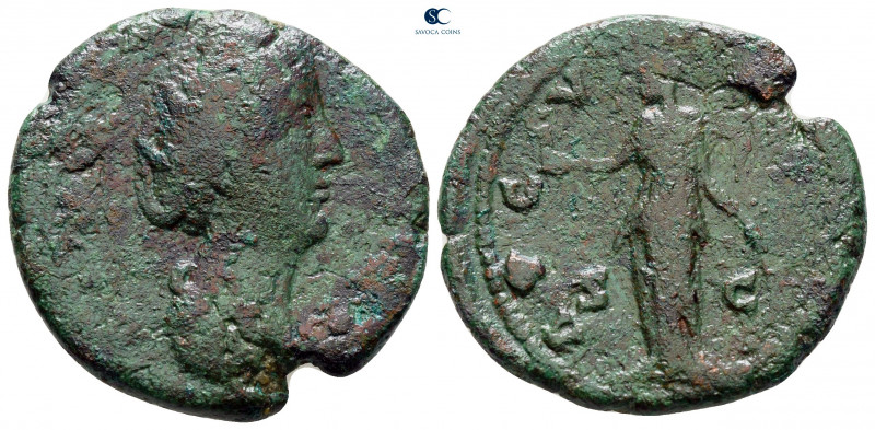 Diva Faustina I AD 140-141. Rome
As Æ

27 mm, 8,89 g



fine