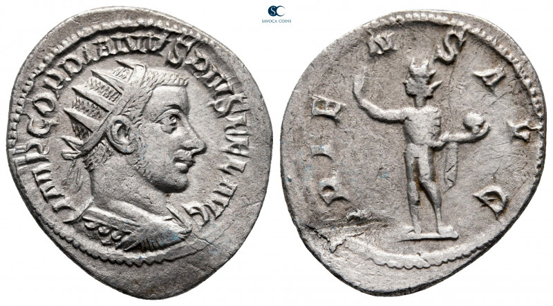 Gordian III AD 238-244. Antioch
Antoninianus AR

25 mm, 3,47 g



very fi...