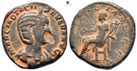 Otacilia Severa AD 244-249. Rome. Sestertius Æ