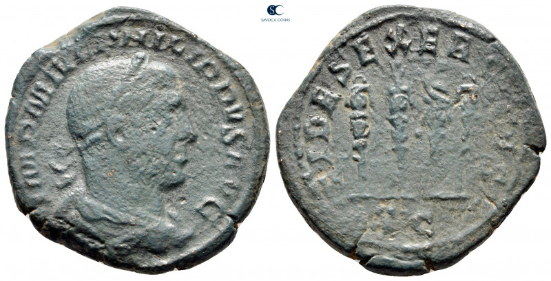 Philip I Arab AD 244-249. Struck AD 249. Rome
Sestertius Æ

30 mm, 16,31 g
...