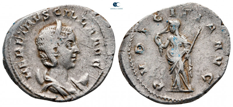 Herennia Etruscilla AD 249-251. Rome
Antoninianus AR

24 mm, 3,23 g



ve...