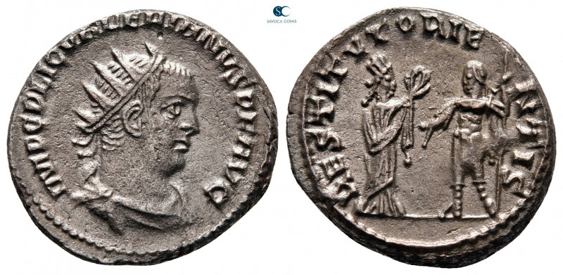 Valerian I AD 253-260. Samosata
Billon Antoninianus

21 mm, 4,08 g



goo...