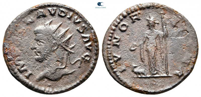 Claudius II (Gothicus) AD 268-270. Antioch
Antoninianus Æ

19 mm, 2,74 g

...