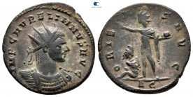 Aurelian AD 270-275. Struck AD 273. Cyzicus. Antoninianus Æ