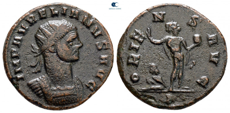 Aurelian AD 270-275. Rome
Antoninianus Æ

20 mm, 3,57 g



very fine