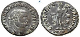 Galerius Maximianus, as Caesar AD 293-305. Antioch. Follis Æ