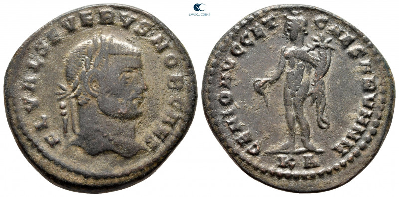 Severus II, as Caesar AD 305-306. Cyzicus
Follis Æ

28 mm, 10,06 g



nea...