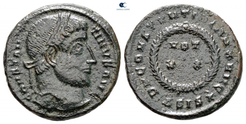 Constantine I the Great AD 306-337. Siscia
Follis Æ

18 mm, 3,34 g



ver...