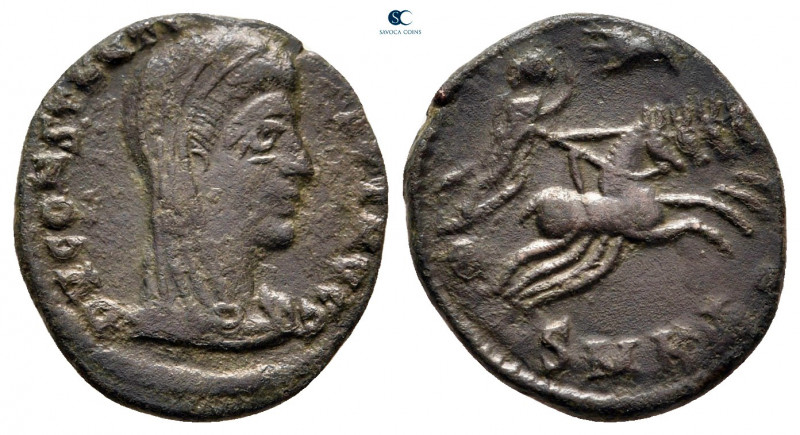 Divus Constantine I after AD 337. Cyzicus
Follis Æ

15 mm, 1,70 g



very...