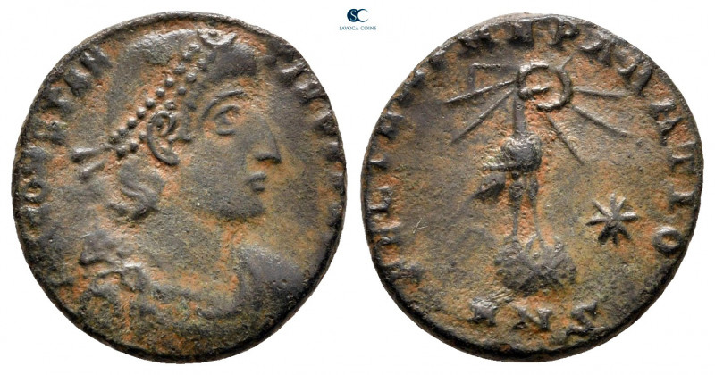 Constantius II AD 347-361. Antioch
Follis Æ

15 mm, 2,25 g



nearly very...