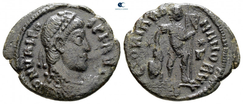 Valens AD 364-378. Thessaloniki
Follis Æ

21 mm, 2,25 g



nearly very fi...