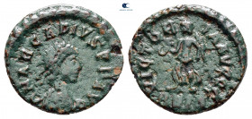 Arcadius AD 383-408. Siscia. Follis Æ