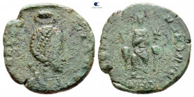 Aelia Eudoxia AD 400-404. Heraclea. Follis Æ