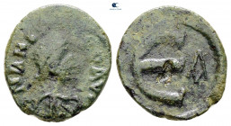 Anastasius I AD 491-518. Constantinople. Pentanummium Æ
