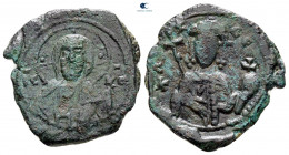 Alexius I Comnenus AD 1081-1118. Constantinople. Tetarteron Æ